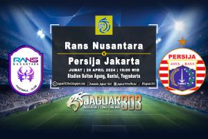 Prediksi Rans Nusantara vs Persija Jakarta 26 April 2024