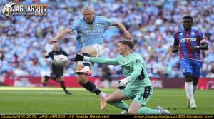 Kutukan Wembley Berlanjut: Haaland Tak Ambil Penalti, City Kalah dari Palace